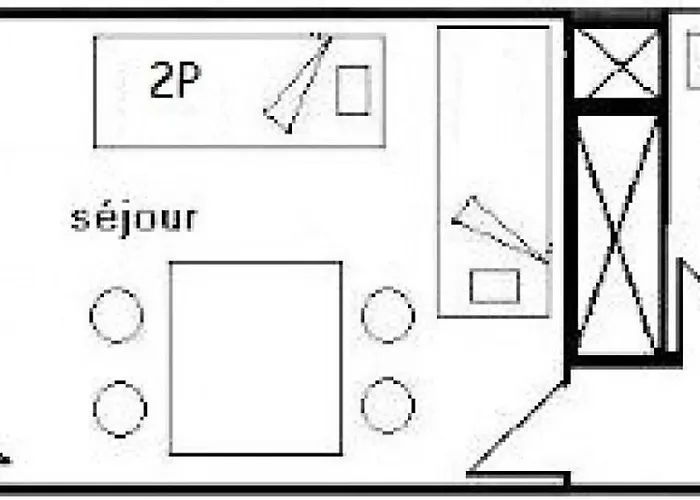 Résidence Le France - 3 Pers - Le France - Plagne Centre Mae-3514 Appartamento